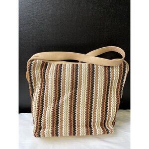 Stone Mountain Women's Crocheted Tan Multi Shoulder bag SKU 3458